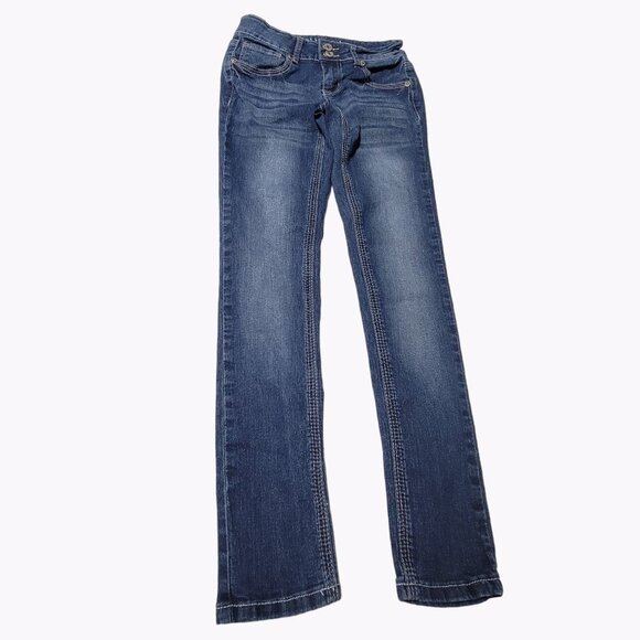 Rue21 Low Rise Jegging Jeans Womens Size 1 Short Low Rise Medium Wash Denim - Picture 2 of 6